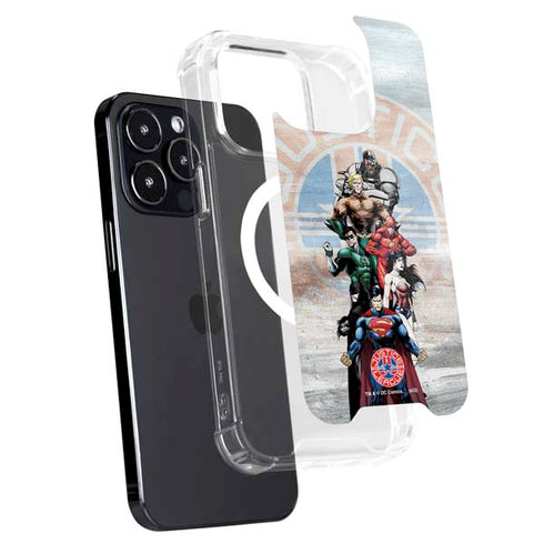 Justice League Heroes Stance 2 iPhone 16 Pro MagSafe Case